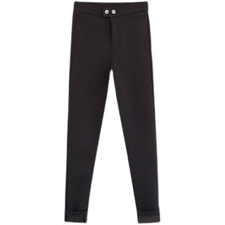 小猫魔术裤女秋冬款弹力显瘦高腰正品小黑裤17.0加绒外穿打底裤子