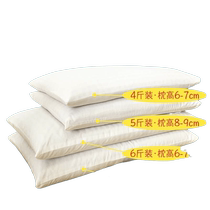 Elderly rice husk hotel high pillow student adult double pillow long Chinese style home buckwheat teen special pillow