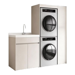 King kong ocean board balcony stacked washing and drying cabinet