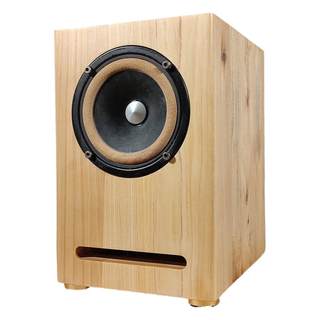 4寸5寸6.5寸实木音响空箱体全频喇叭定制榫卯工艺喷漆赠送配件