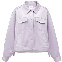 ONLY Autumn Fashion Simple Lapel Bat Sleeve Solid Color Loose Jacket Women) 123436016