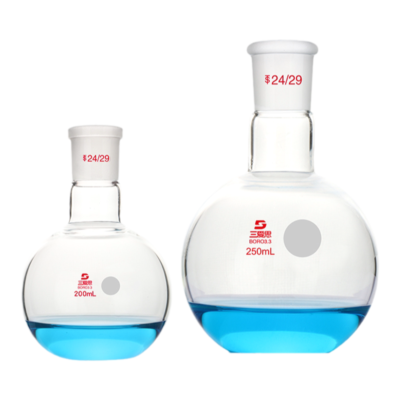 Sanaisi flat bottom flask frosted single mouth flask
