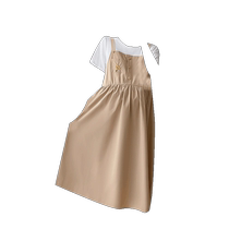 Pregnant women suspender skirt fake two-piece summer dress 2024 new small loose waist-covering belly T-shirt dress summer