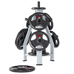 Barbell Plate Storage Rack for Men's Weightlifting Fitness Equipment, Home Barbell Plate Large Hole Set Hanging Storage Rack