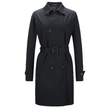 Youngor women's windbreaker autumn and winter new official business casual long windbreaker for women