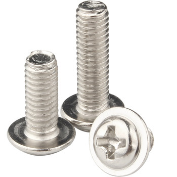 Nickel-plated cross round head electronic small screw