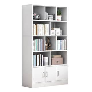 Simple bookshelf floor-to-ceiling living room shelf layered storage rack locker simple modern home bookcase