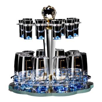 Liquor glass dispenser light luxury high-end set
