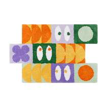 (Self-operated) KENZAKI machine washable super soft bedroom bedside carpet living room 2024 new childrens room