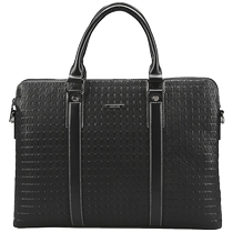 Aokang mens bag horizontal handbag genuine leather cowhide briefcase casual shoulder bag crossbody bag fashionable business bag