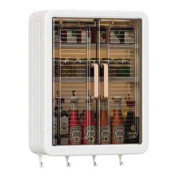 Kitchen punch-free storage rack multi-function wall hanger