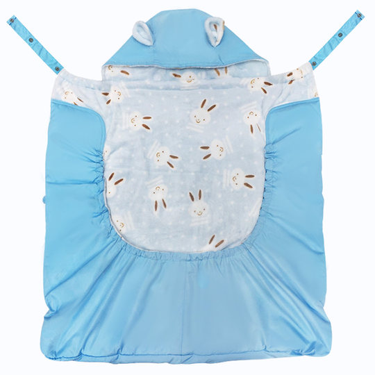 婴儿披风腰凳背带秋冬外出披风斗篷加厚防风宝宝婴儿外出抱衣抱被