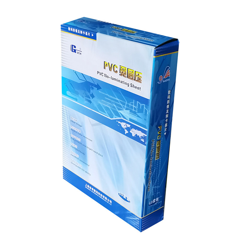 Lanyi brand lamination-free PVC material recipe card paper