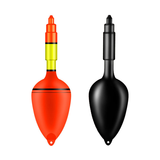Fish float with big belly float with long throwing fishing rod and sea rod