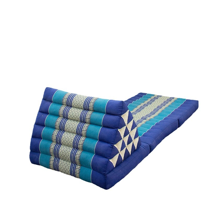 Thai triangular cushion can be folded for easy storage
