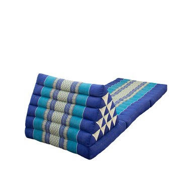 Thai triangular cushion can be folded for easy storage