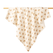 Baby bath towel summer water-absorbent and quick-drying newborn super soft cotton newborn baby childrens class a pure cotton 6-layer gauze