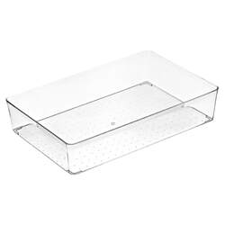 Office desk storage box drawer-type partition box for stationery and books storage box plastic transparent partition artifact