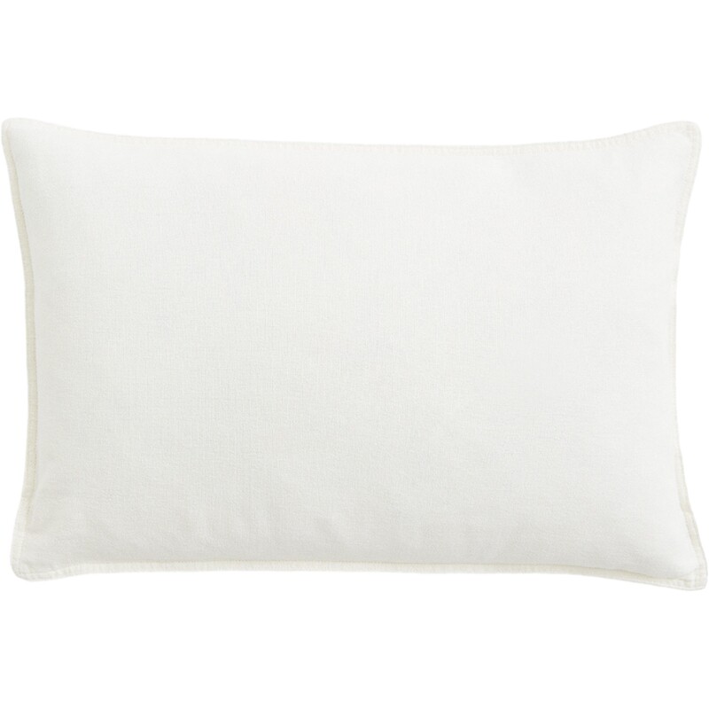 HM HOME home fabric pillowcase simple invisible zipper simple linen blended cushion cover 1207164