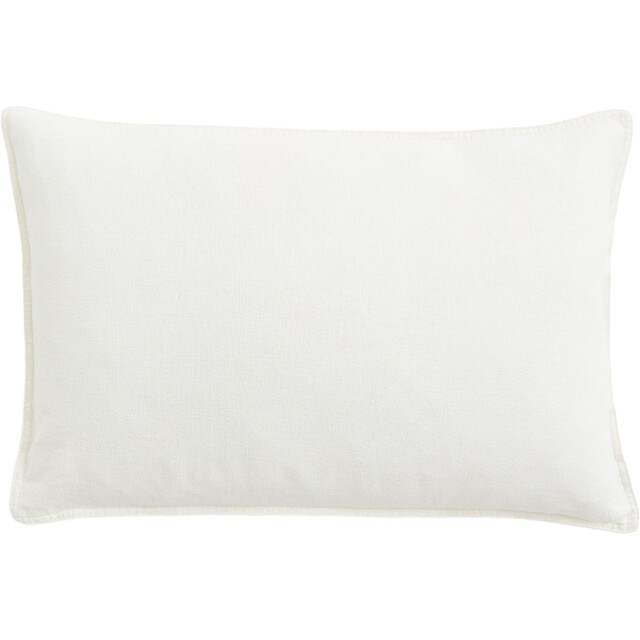 HM HOME home fabric pillowcase simple invisible zipper simple linen blended cushion cover 1207164