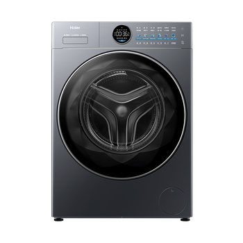 Yunxi 4.0 ultra-thin haier drum washing machine household fully automatic 12kg large capacity washing and drying integrated 65d