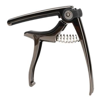 Four-in-one guitar change tone clip string cutting tone nailing and putting picks