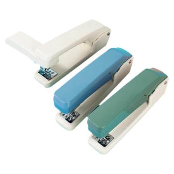 Deli rotatable stapler 50 pages for student office use