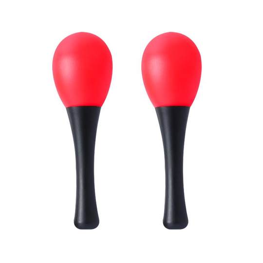 小沙锤婴儿红色宝宝手抓握听力追视训练玩具沙蛋摇铃球益智早教听