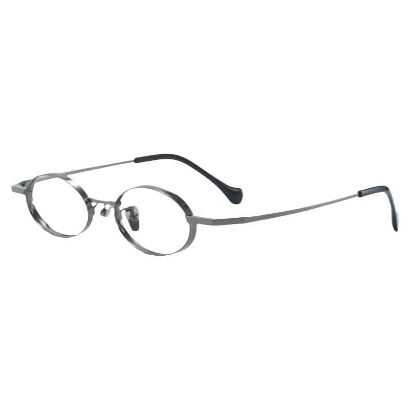 Highly Myopic Full Frame Pure Titanium Glasses Frame for Women