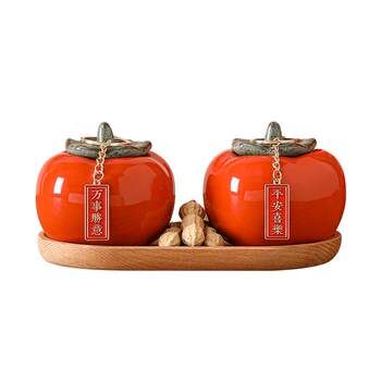 Happy housewarming decoration persimmon persimmon things go well persimmon ornaments