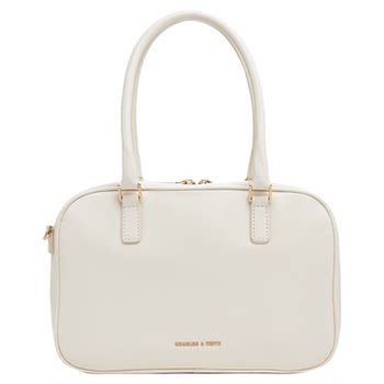 Charles&keith women's bag ck2-30271398 portable boston bag crossbody bag