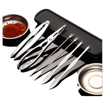 Baijie crab eight-piece crab-eating tools for household crab-eating and dismantling of hairy crabs crab needles crab clamps and claws set