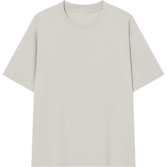 7A antibacterial cool mercerized cotton T-shirt quick drying and breathable