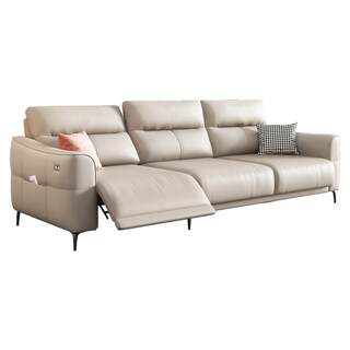 Breer Zero Wall Electric Functional Leather Sofa