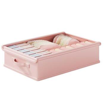 Underwear storage box, pantyhose, three-in-one sub-grid artifact, household wardrobe, close-fitting clothing drawer-style finishing box