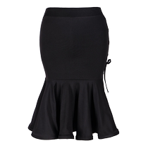 YES Tassel Latin Dance Skirt New 2024 Skirt Adult Practice Wear Dance Wear Lower Skirt Cross-Strap Skirt 209