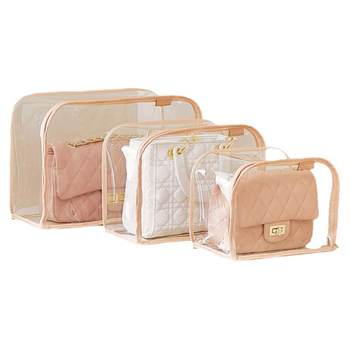 Bag dustproof transparent bag luxury acrylic storage