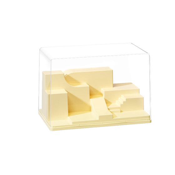 Creative landscaping dustproof figure display box