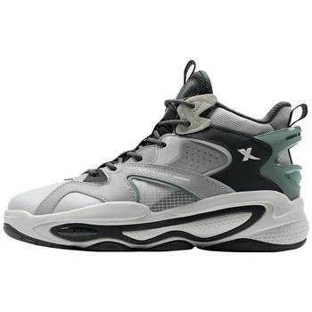 Xtep heiye 7.0 high-top warm sneakers men's shoes 2025 winter new casual shoes comfortable sports shoes