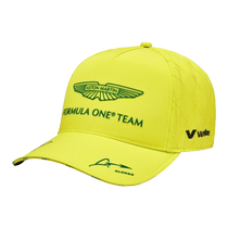 Aston Martin F1 2024 Fernando Alonso Team Cap - Lime Orange
