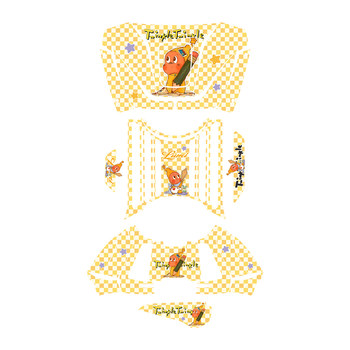 Suitable for 25 types of haojue lumi125 painted armor stickers