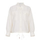 Wandian Summer Wear Coconut Milk White Jacket ບາງໆ 1242O08YT3