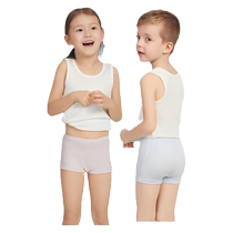 Childrens disposable underwear sterile cotton girls boys travel daily disposable boxer shorts childrens four-corner big children