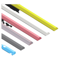 Bathroom threshold water-blocking strip soundproof bathroom waterproof strip kitchen sink top water-blocking silicone toilet water-proof strip
