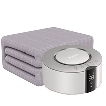 Meiling 2023 New Water Heating Electric Blanket Double Water Circulation Dual Control Temperature Adjustable Electric Mattress Single Household Water Blanket Kang