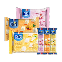 Kiri sweetheart cheese mixed flavor 78g*3 25g*3 processed cheese 60 pieces family size childrens cheese