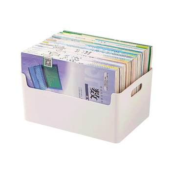 ກ່ອງເກັບຮັກສາປື້ມ book storage box desktop picture book storage box kitchen book stationery pen storage basket