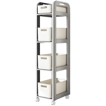 Storage rack storage rack schoolbag rack movable push cart