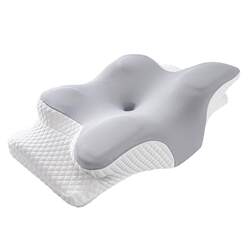 Pillow for Cervical Spine Protection, Special for Sleeping, Adult Summer Memory Foam, Men's High Pillow, Women's Deep Sleep Pillow Core, Neck Protection Pillow