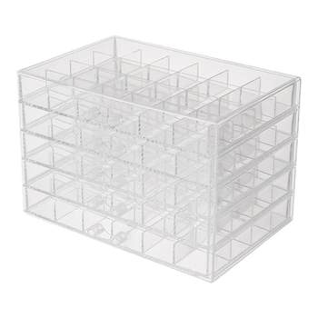Jewelry box drawer type large capacity transparent earring necklace